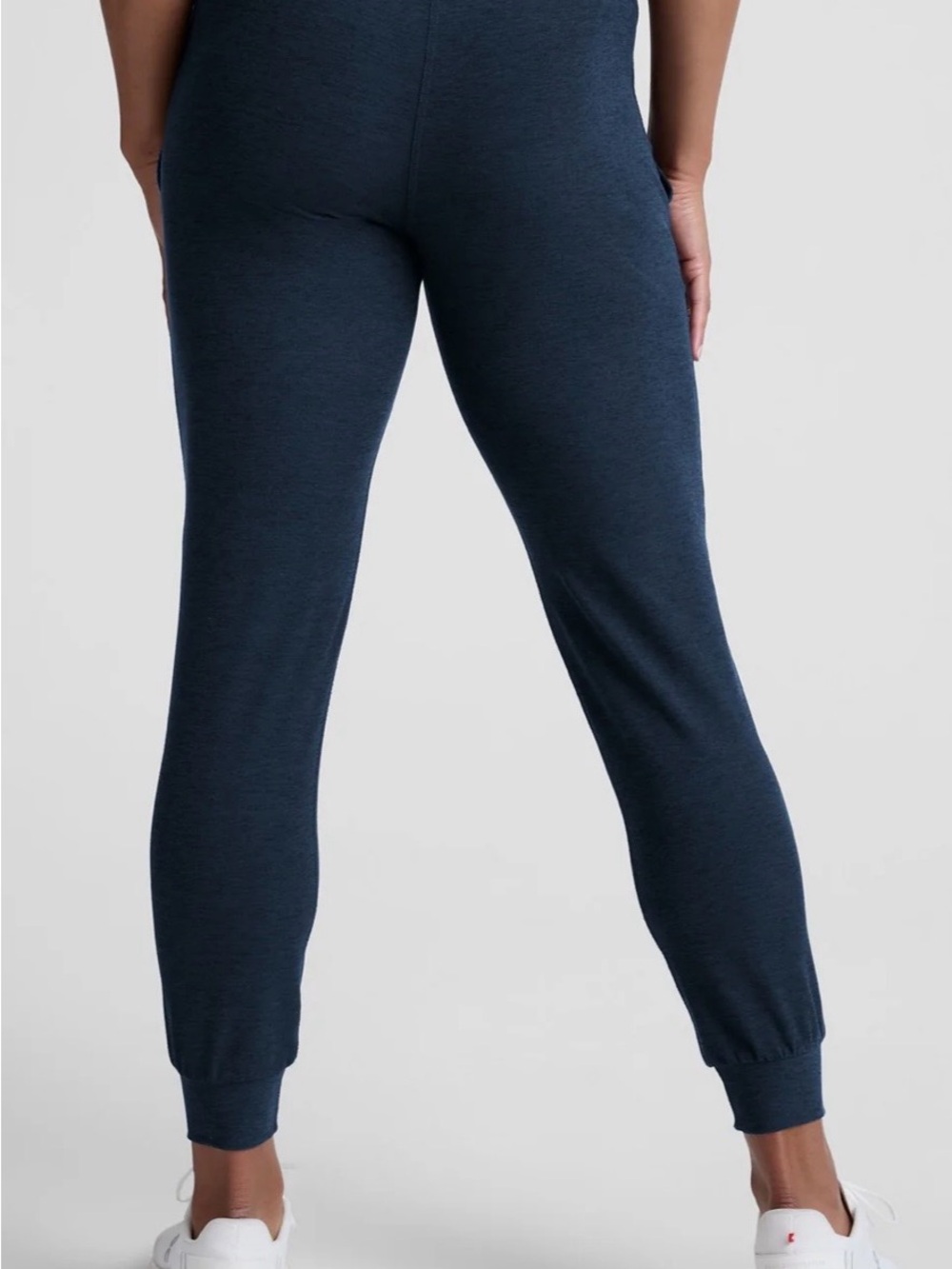 Beyond Yoga Maternity Joggers in Navy Blue - Picture 2 of 2